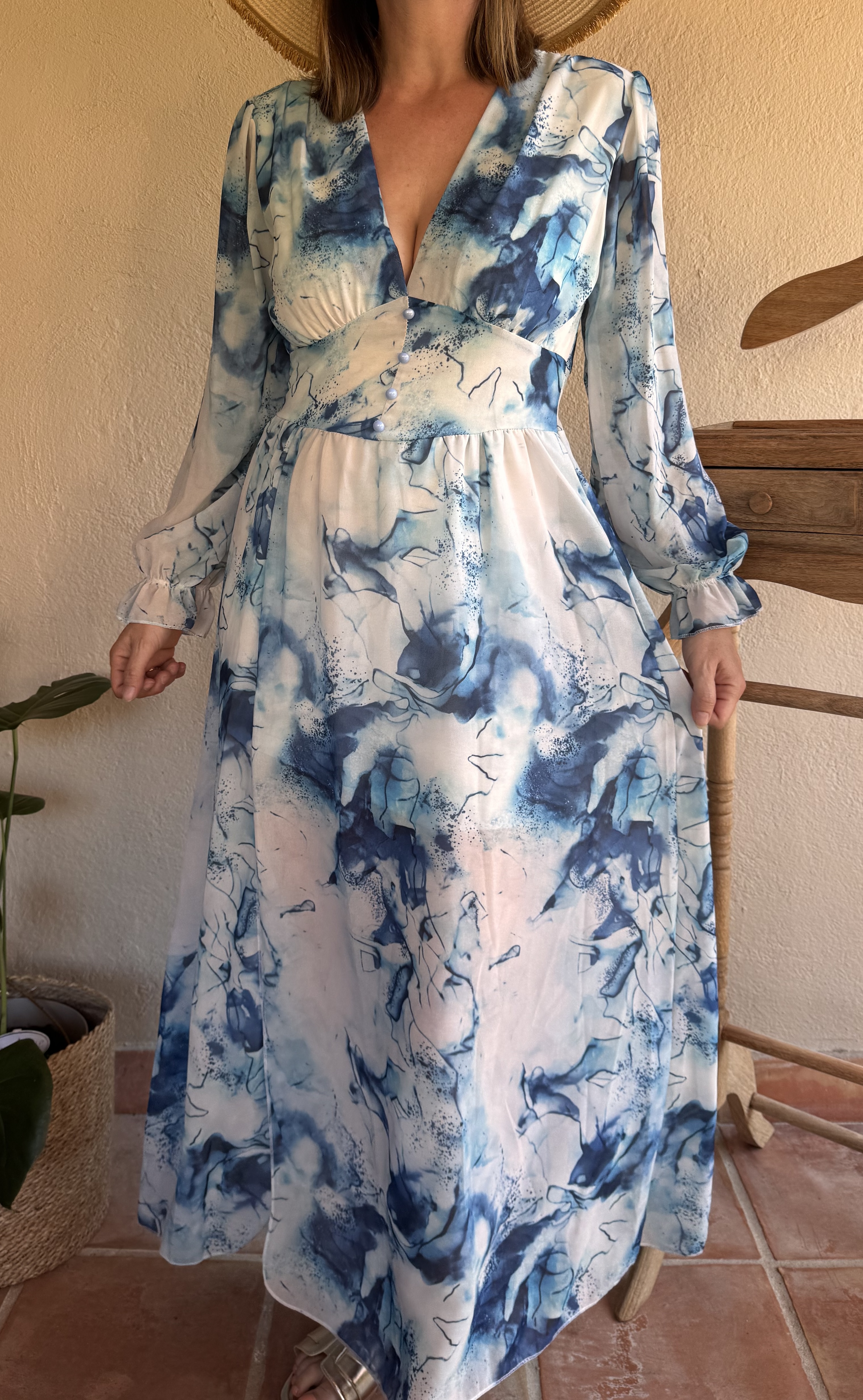 Robe manches longues