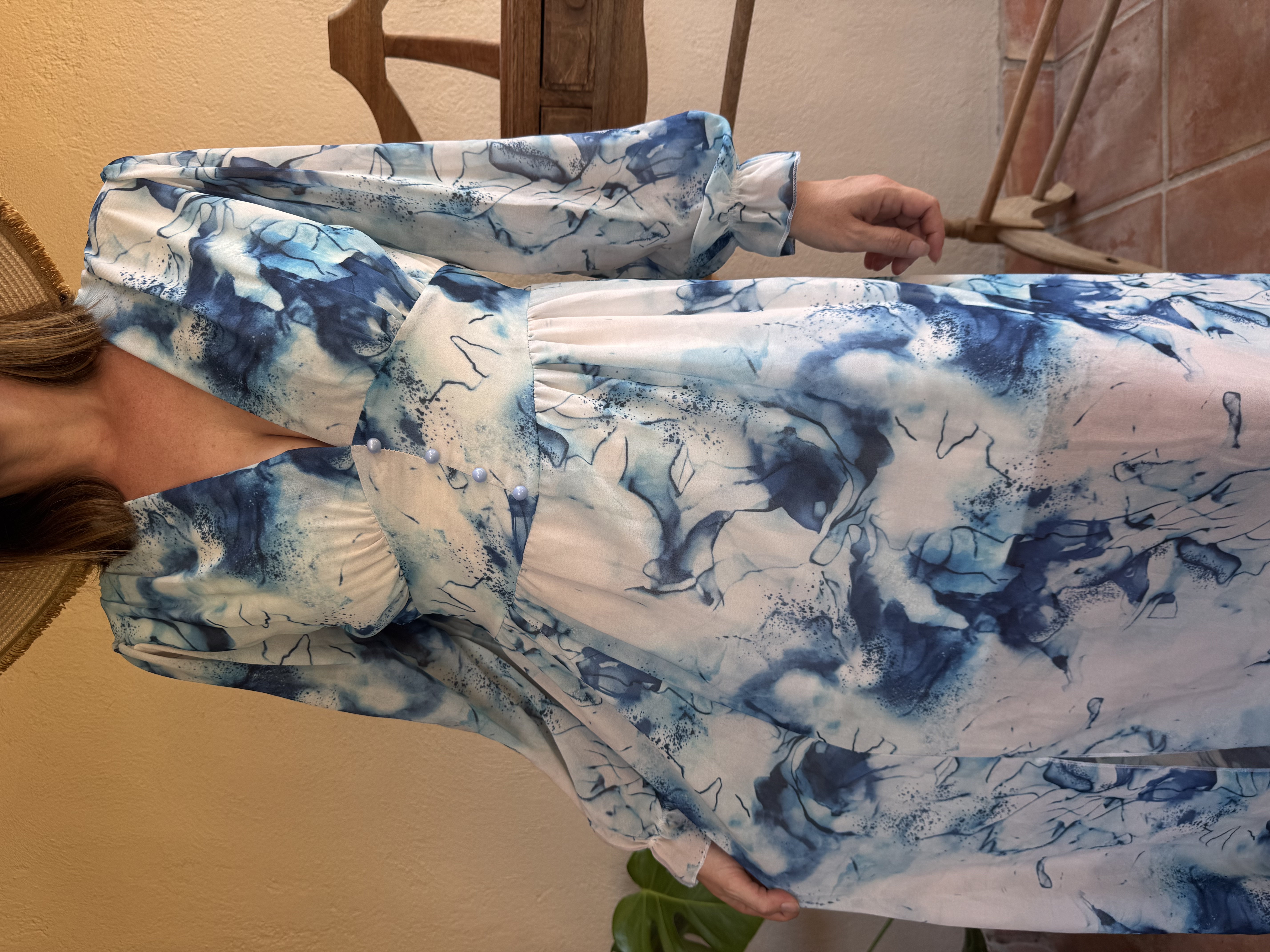 Robe manches longues