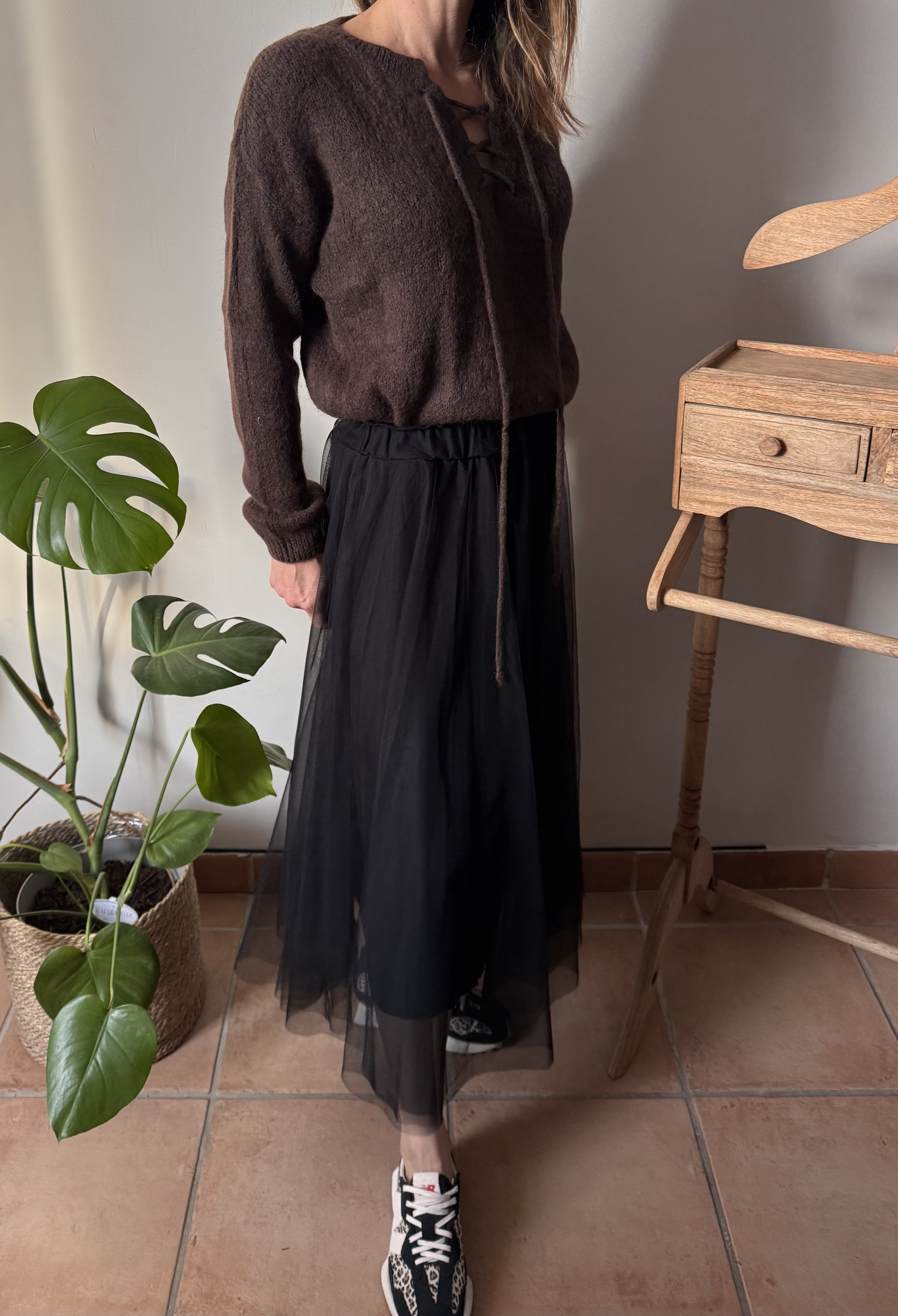 Pull Cassiopée marron