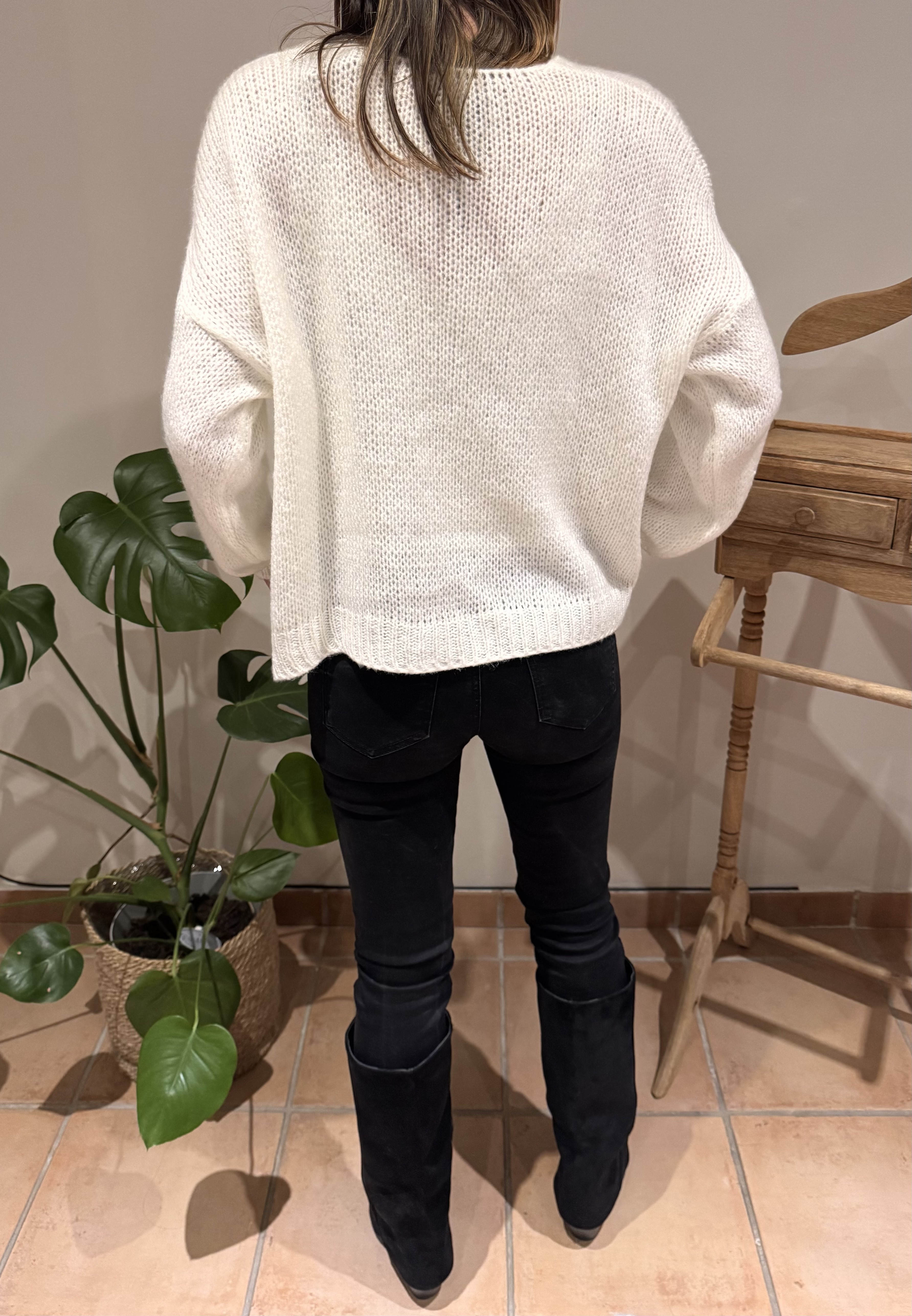 Gilet Léonnie blanc