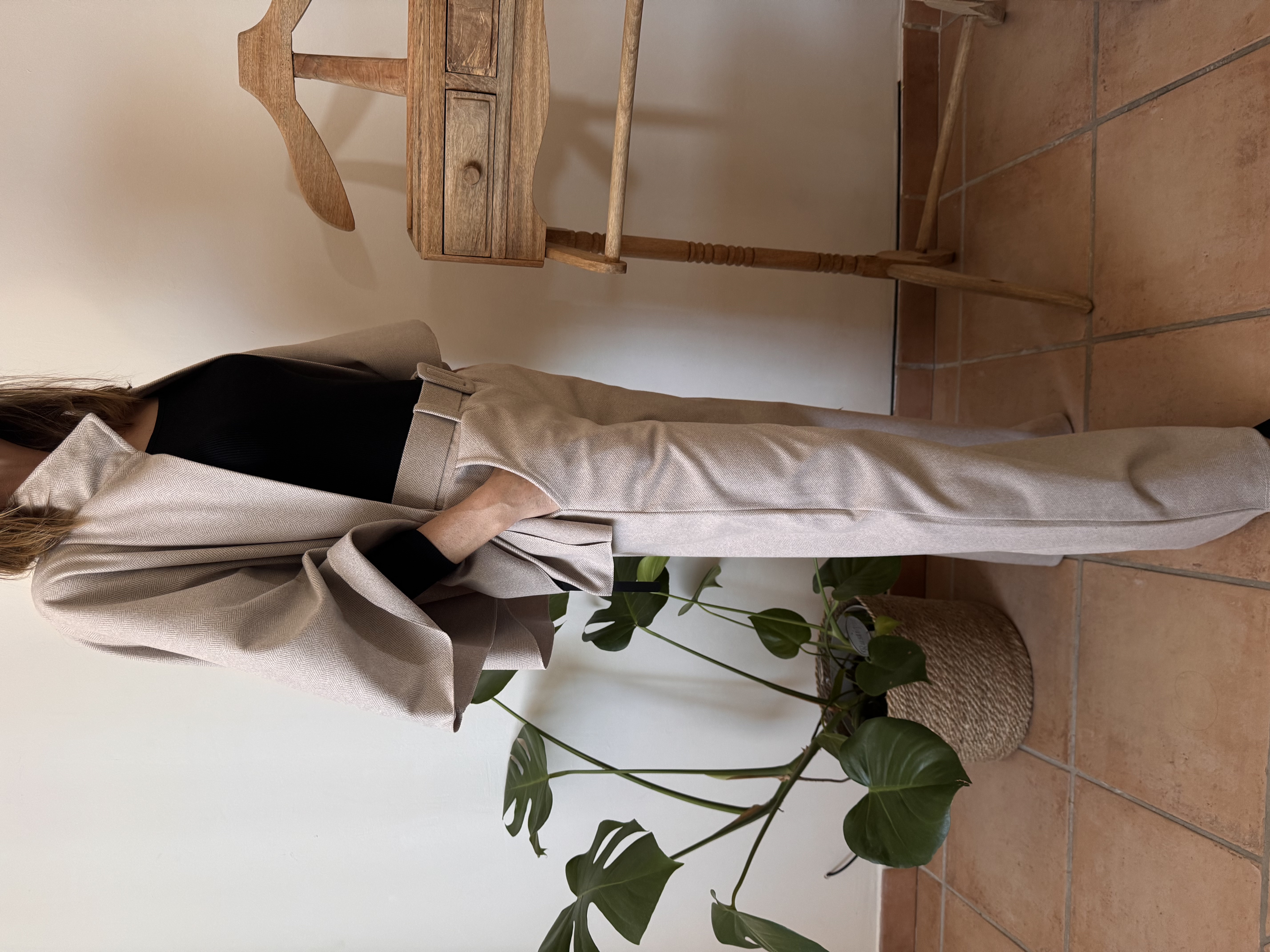 Pantalon Olympe beige