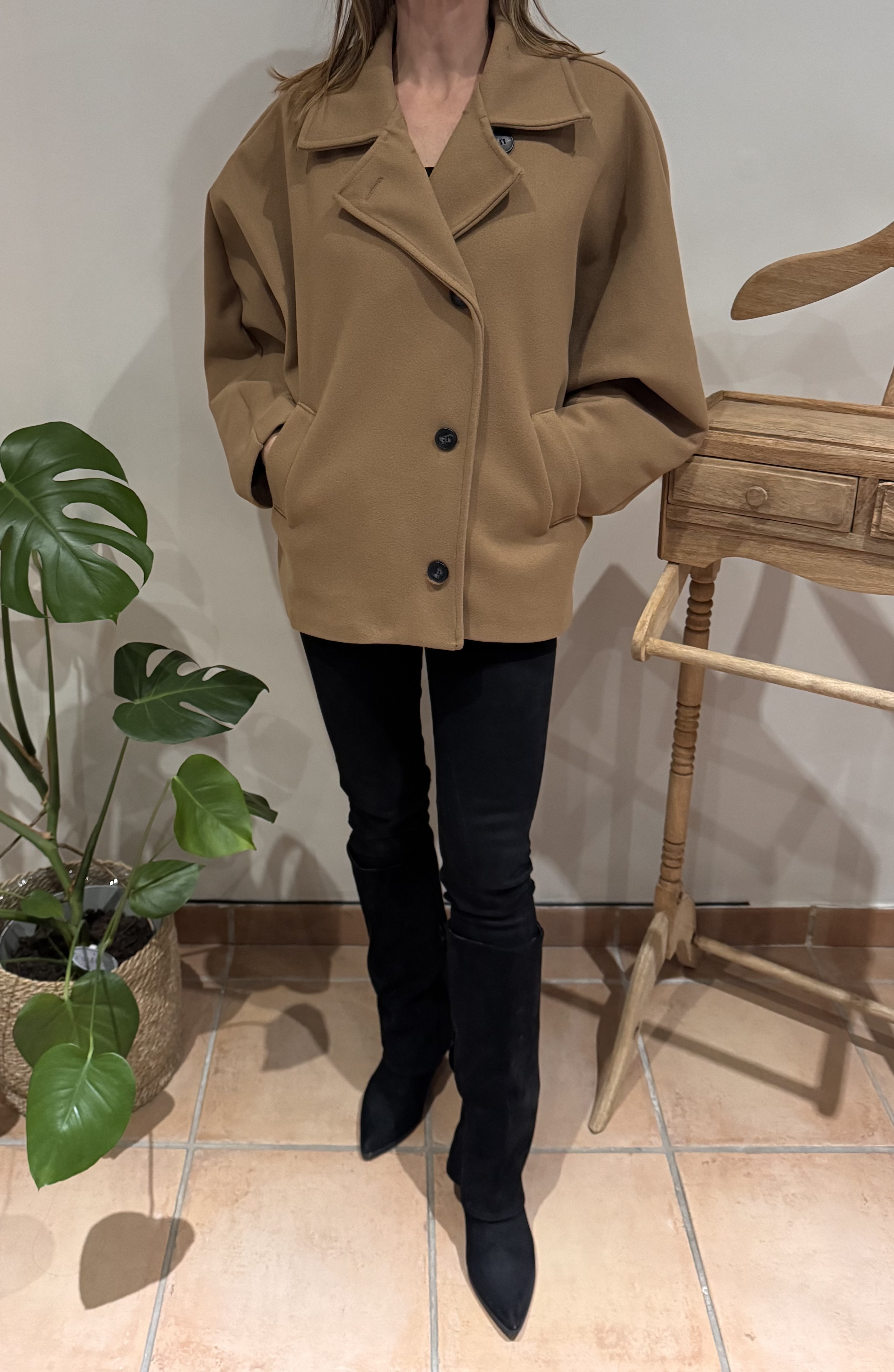 Manteau Gladys oversize