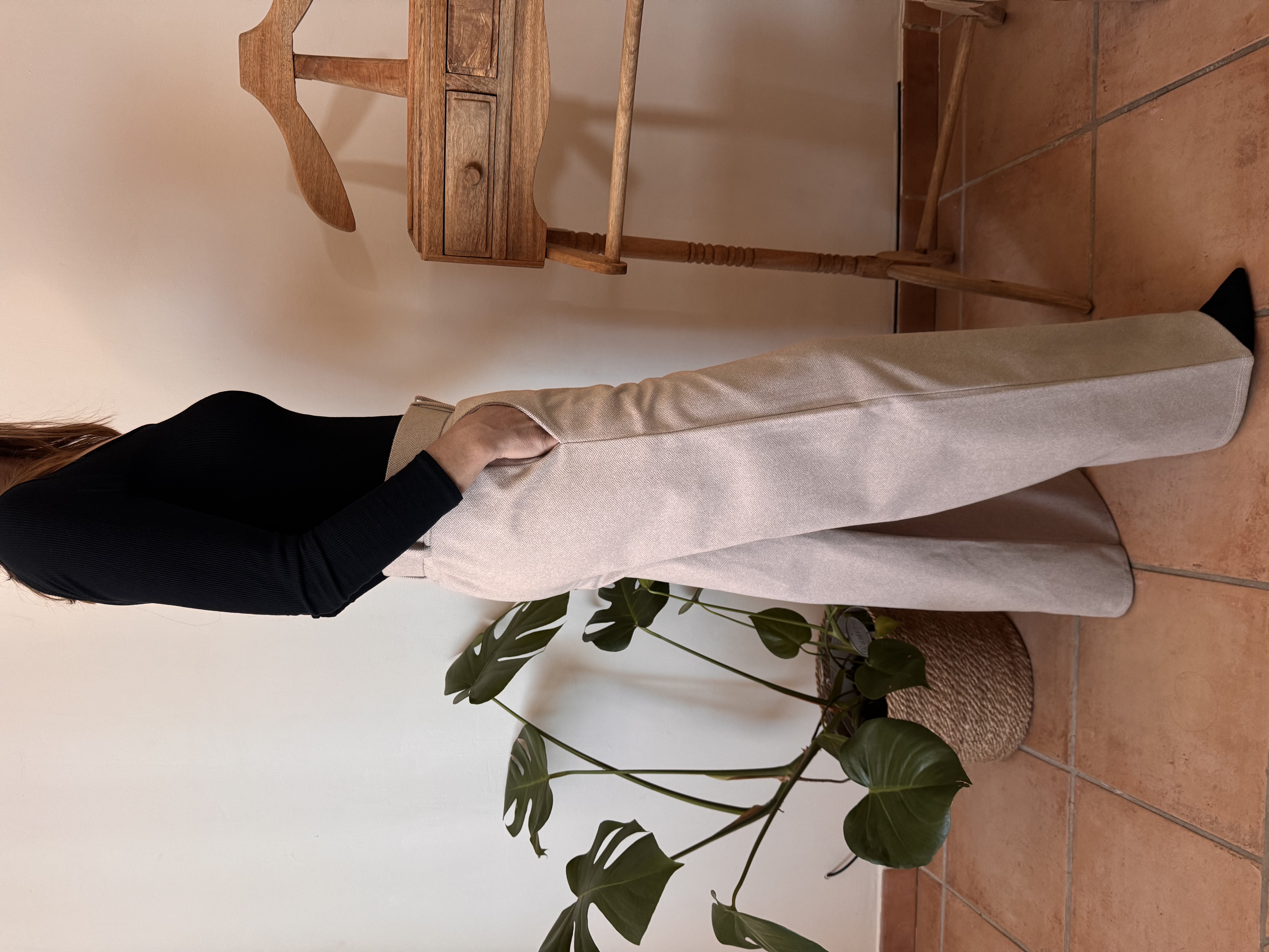 Pantalon Olympe beige