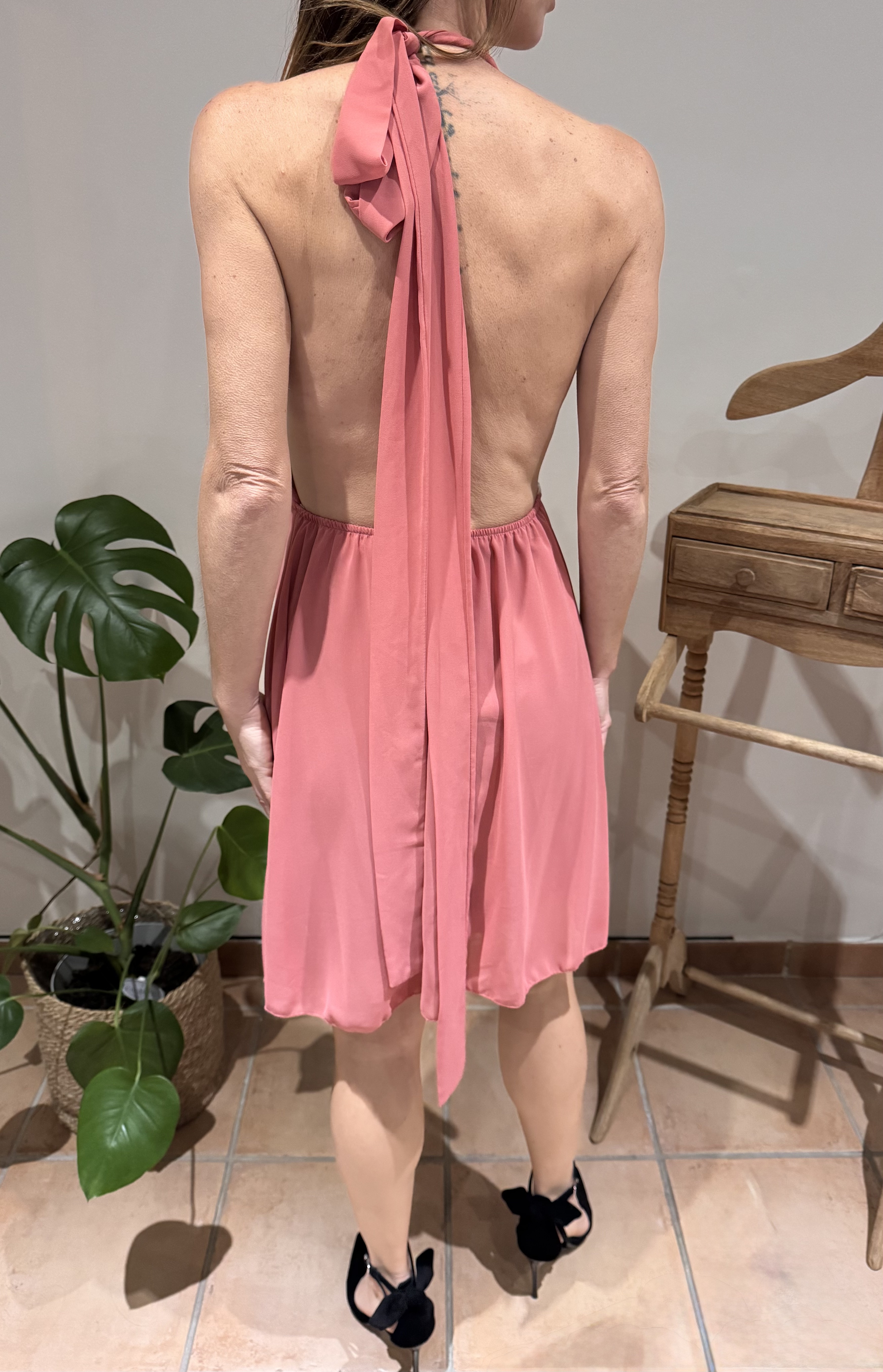 Robe Emmy vieux rose