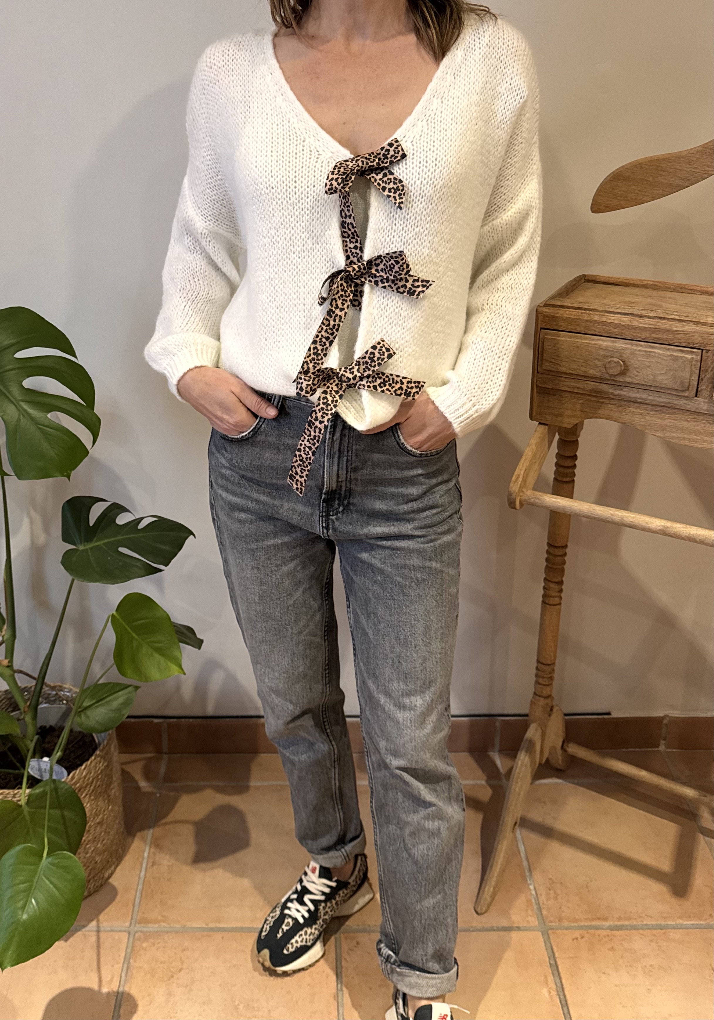 Gilet Léonnie blanc