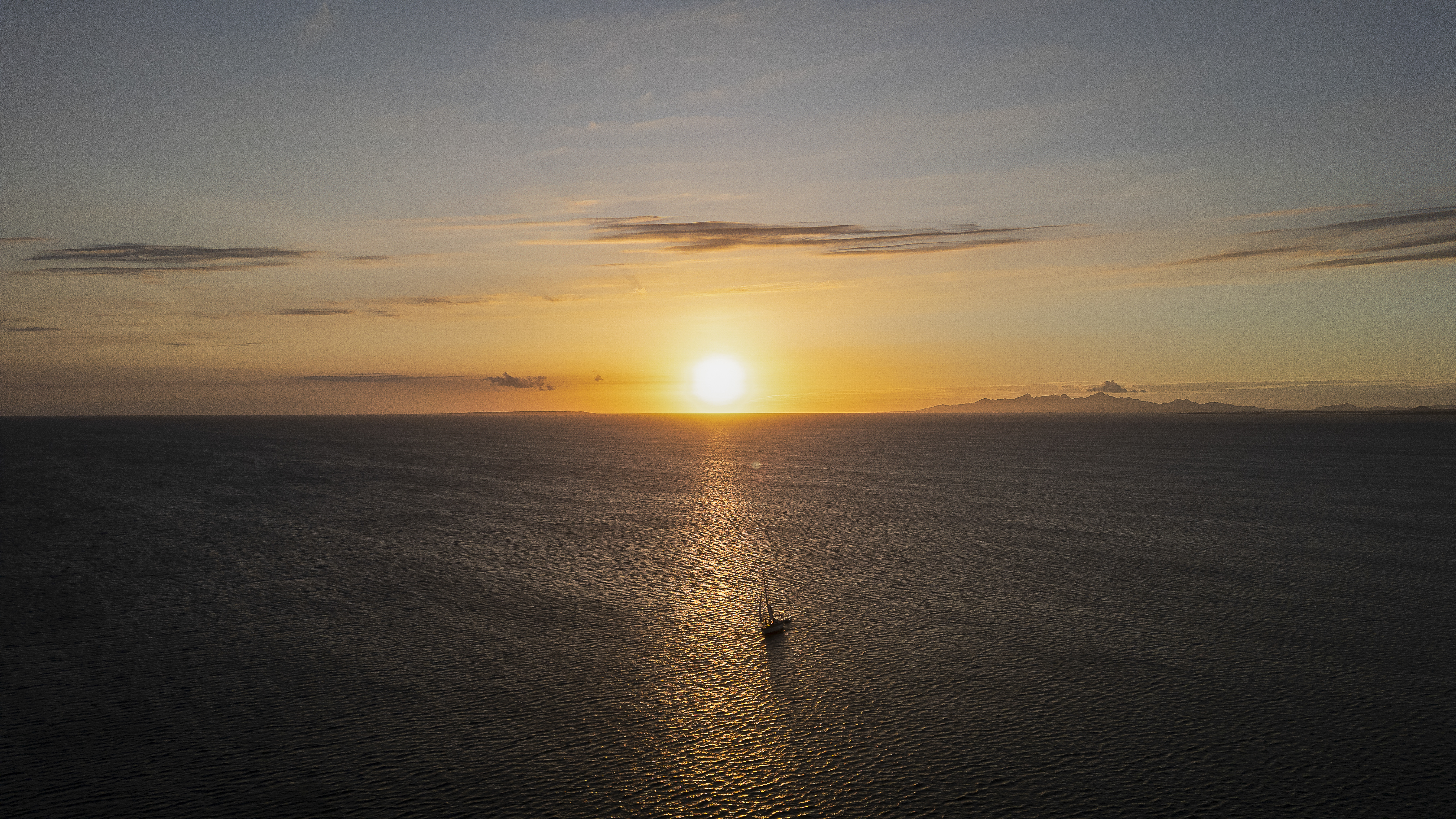 Isla de Coche Atardecer