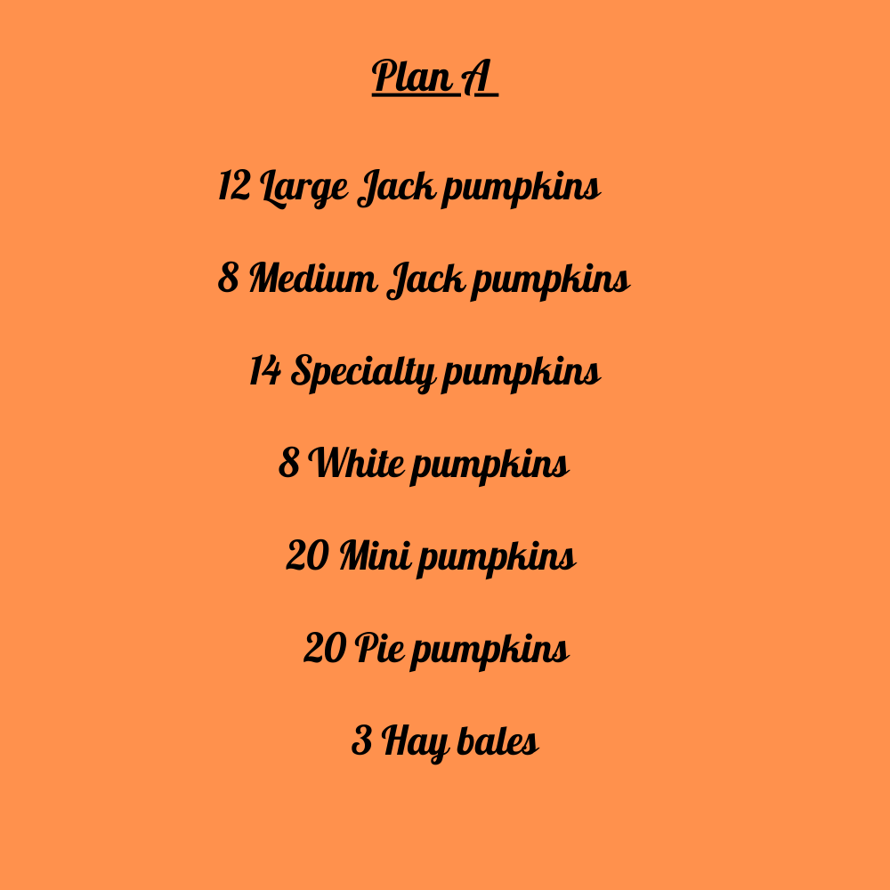 Plan A Pumpkin Delivery and Porch Design