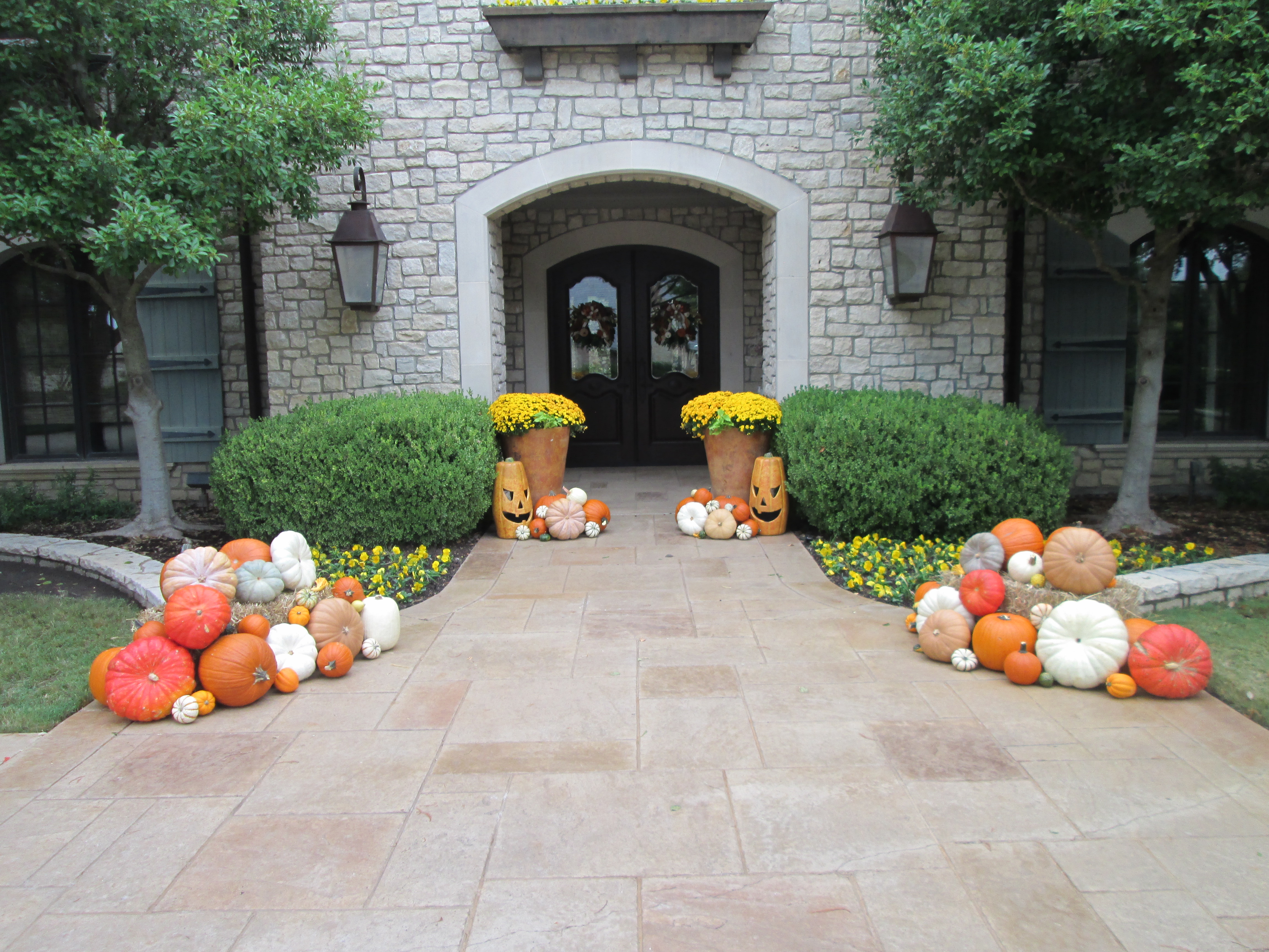 Plan B Pumpkin Delivery and Porch Design