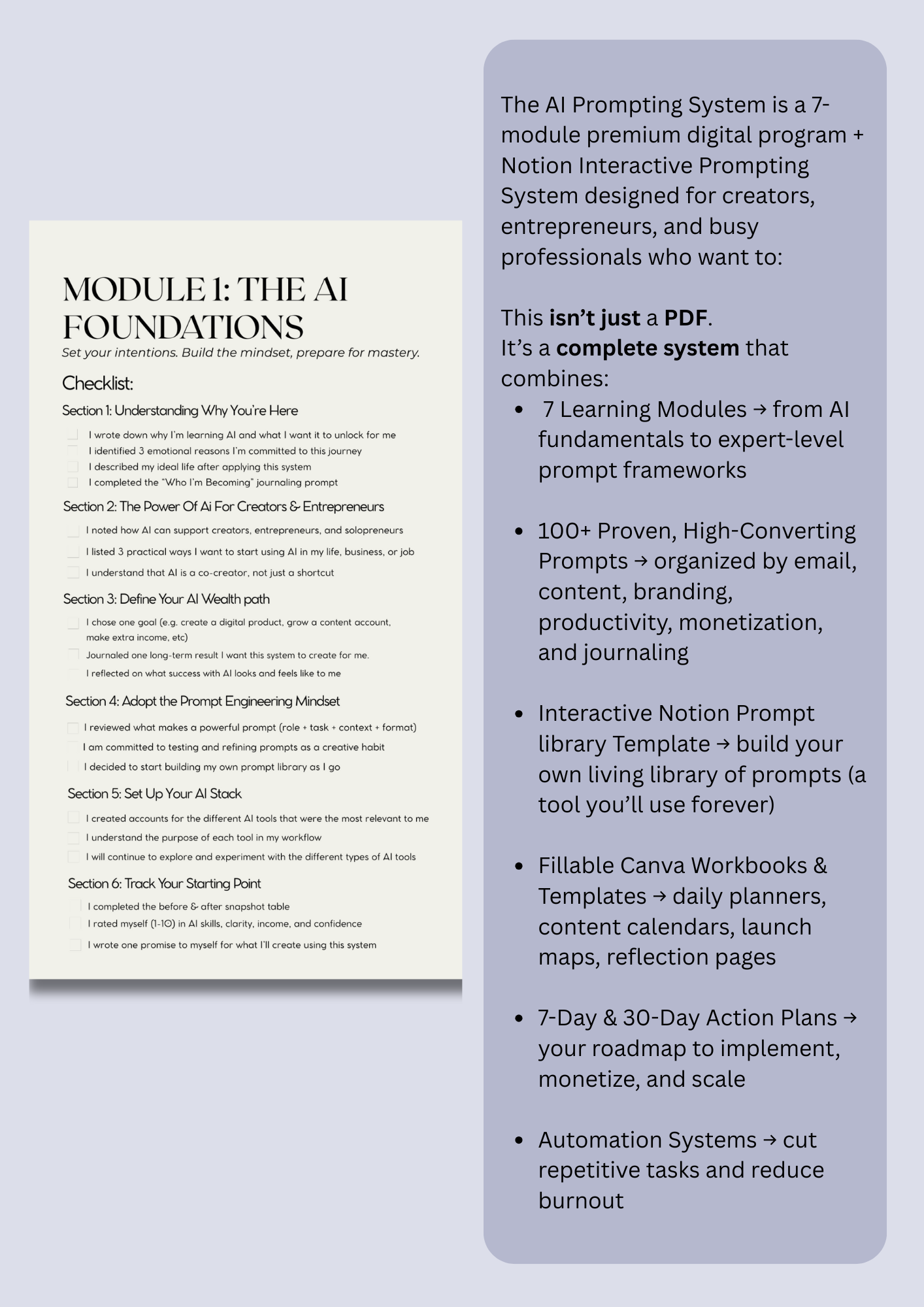 The AI Prompting System