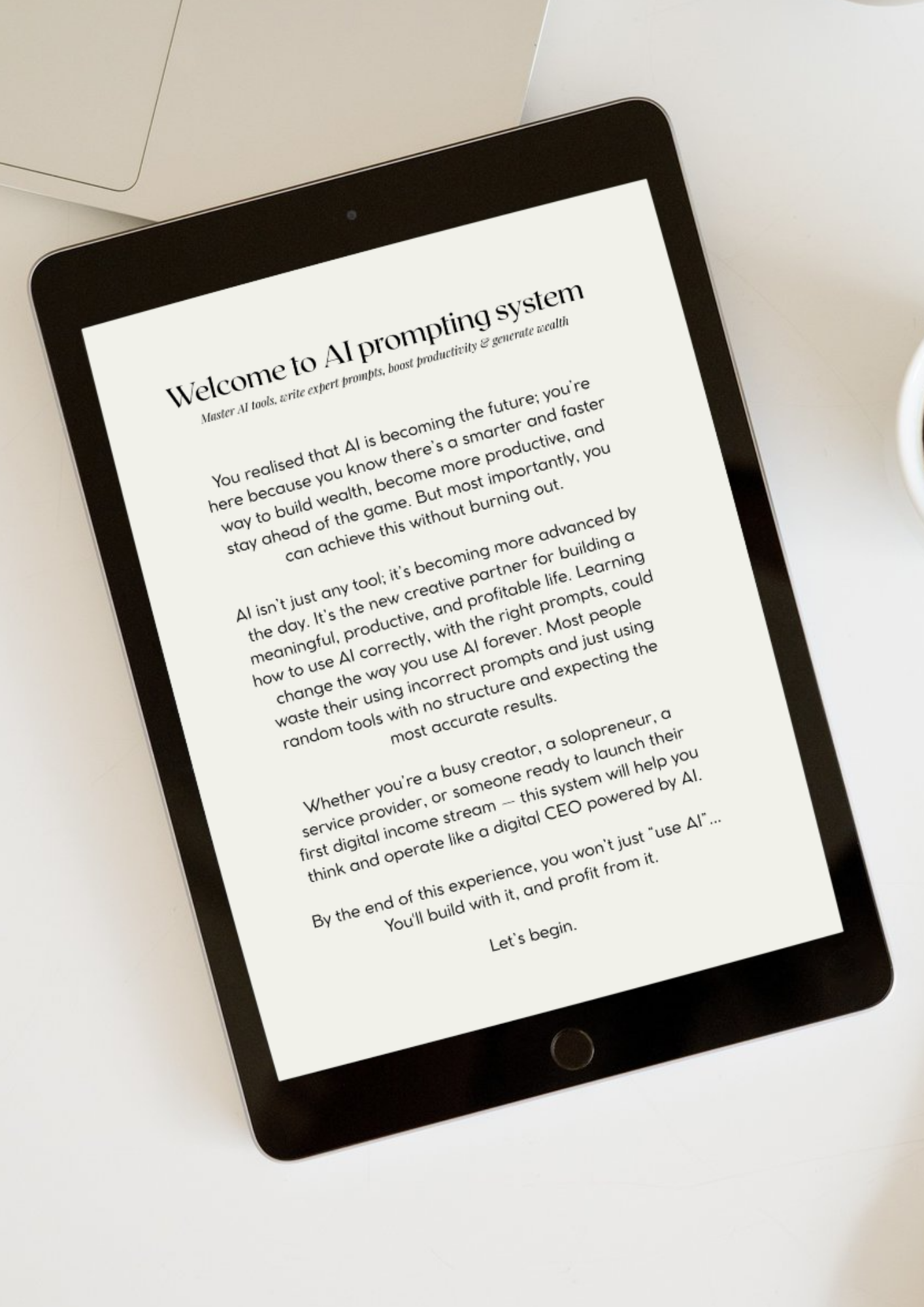 The AI Prompting System