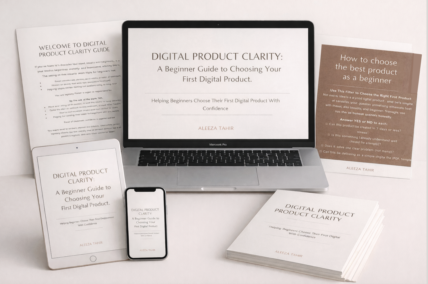 A Beginner Guide to Choosing Your First Digital Product. 