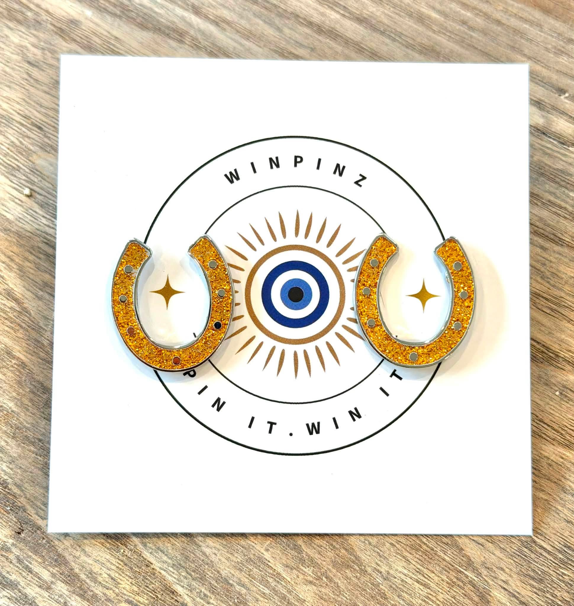 WinPinz Golden Luck Number Pins