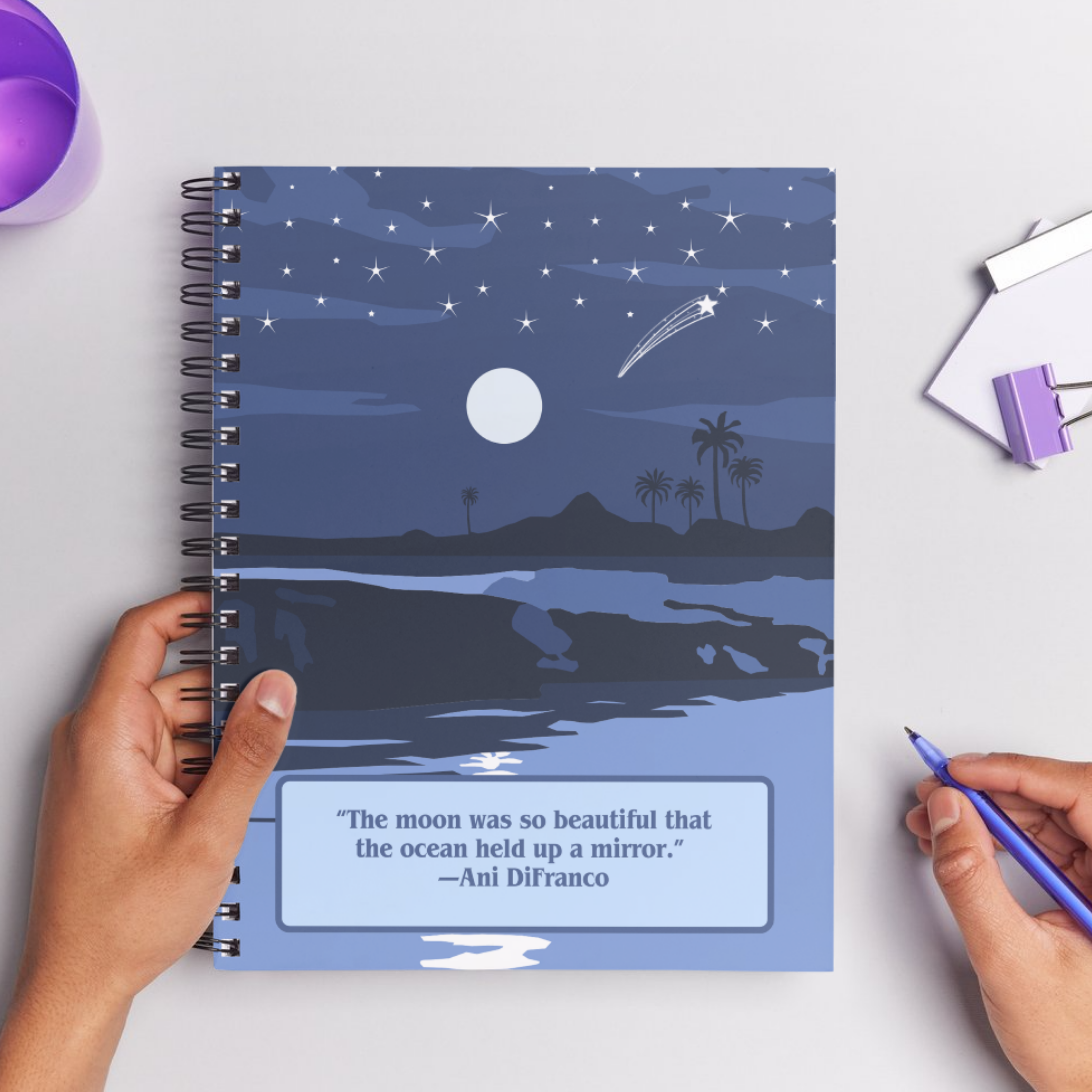 Under the Moon Notebook