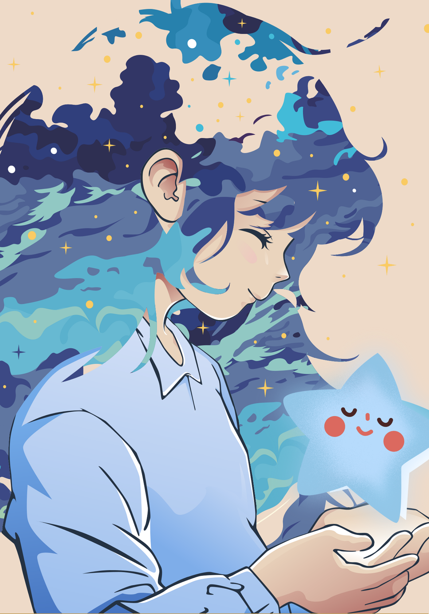 Combo Digital Art Print