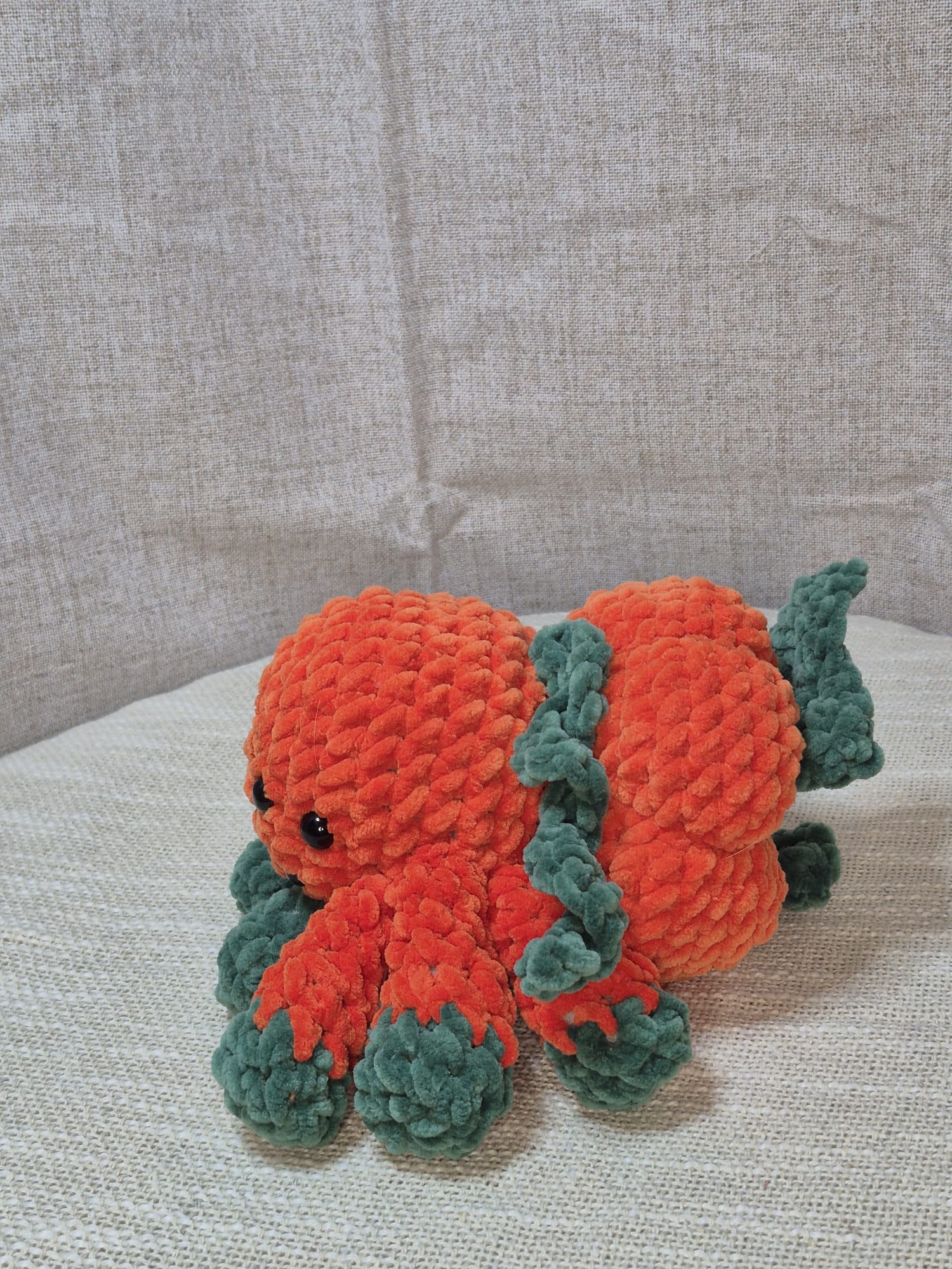 Jacky l'araignée citrouille 