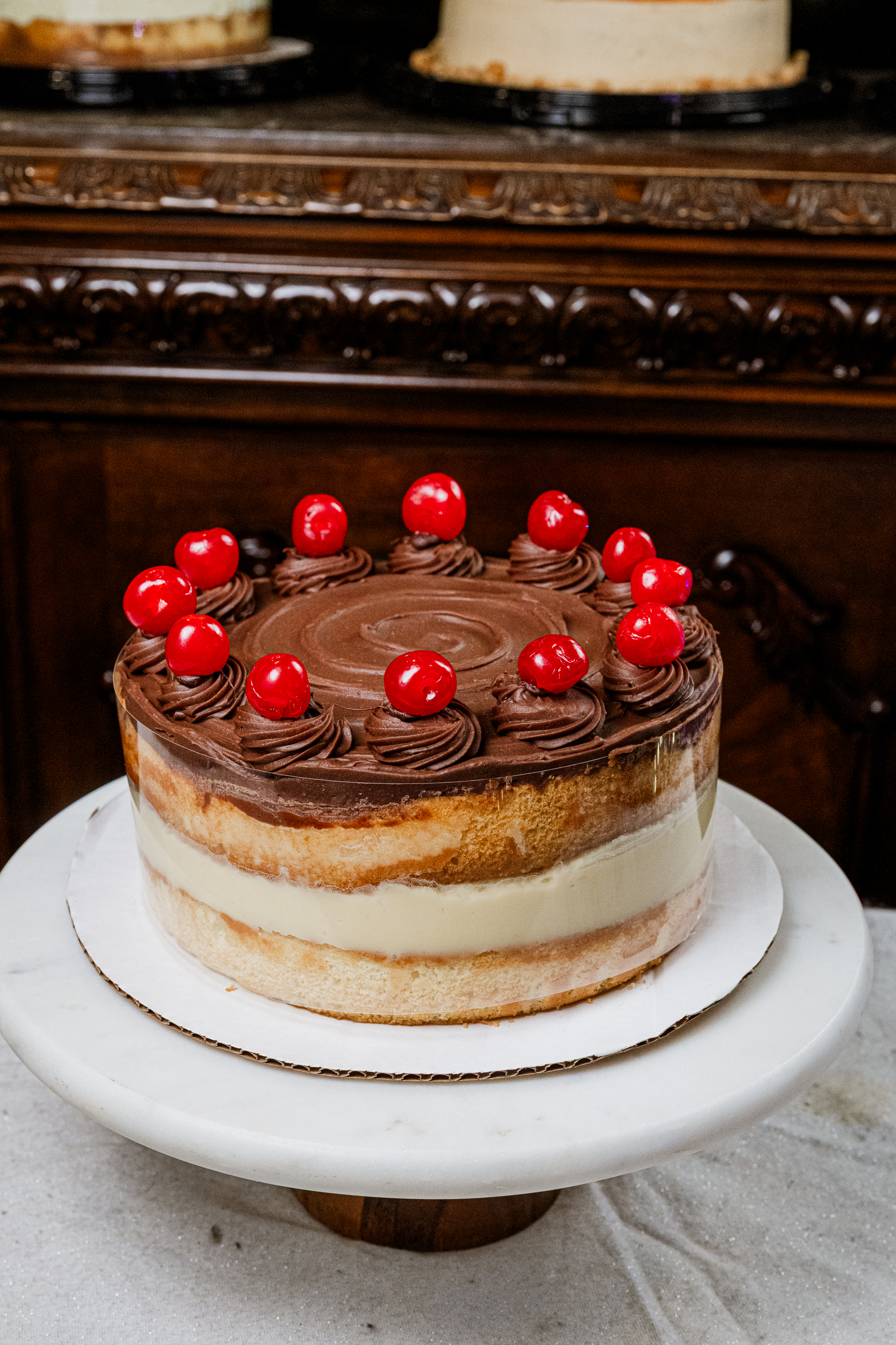 The Boston Cream Cake 