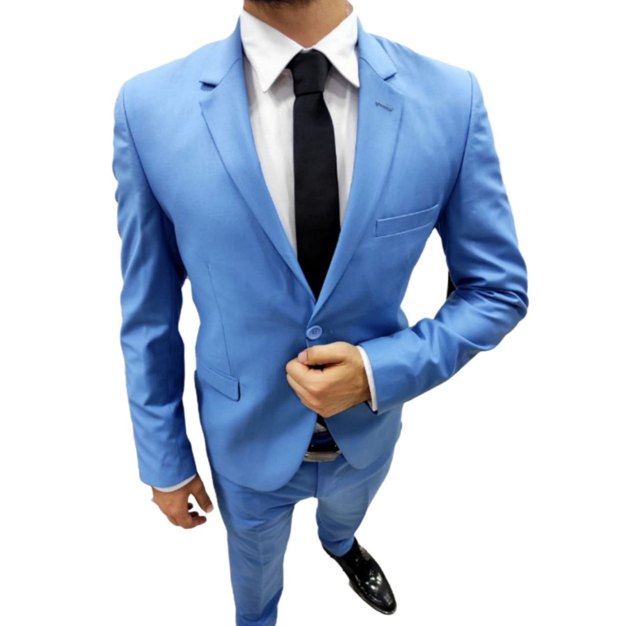 Men's Sky Blue Suit