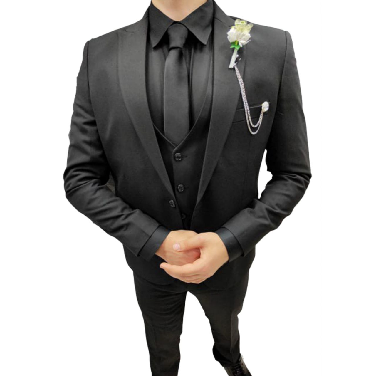 Elegant Black Men's Suit