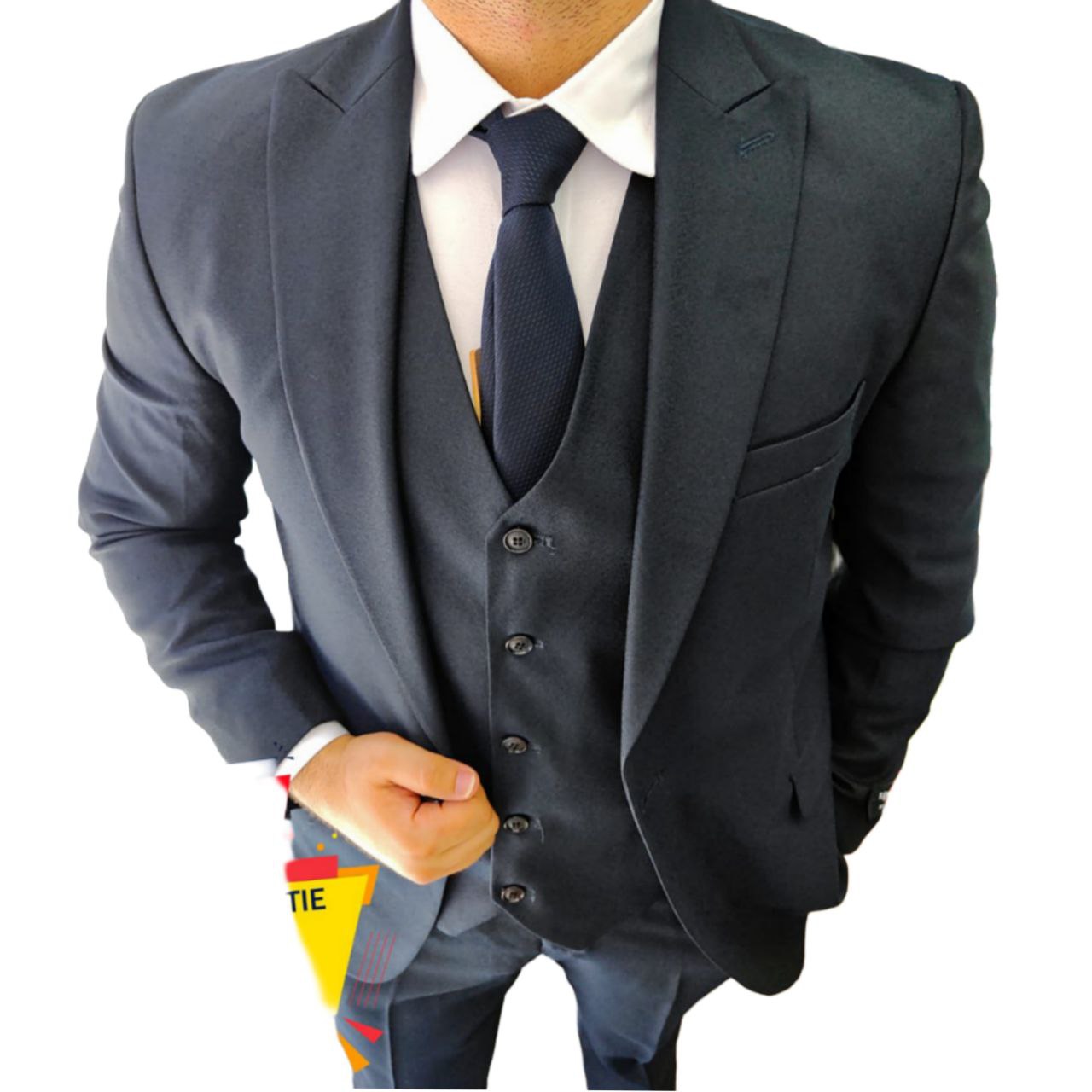 Men's Formal Three-Piece Suit