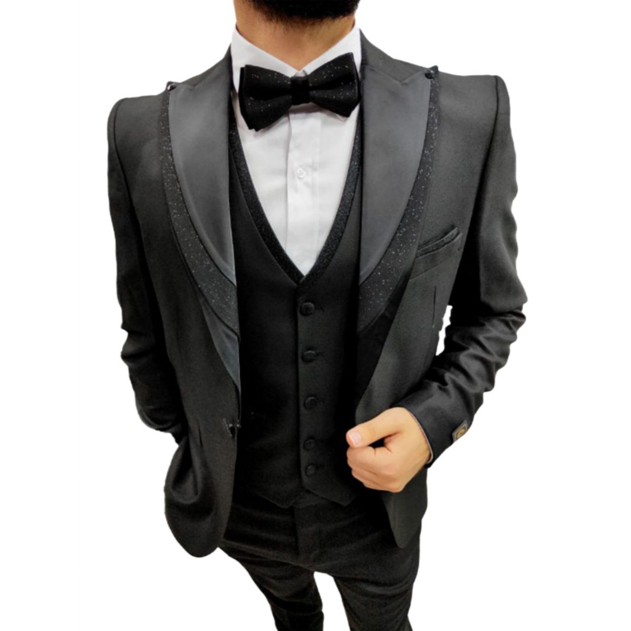 Men's Black Tuxedo Suit