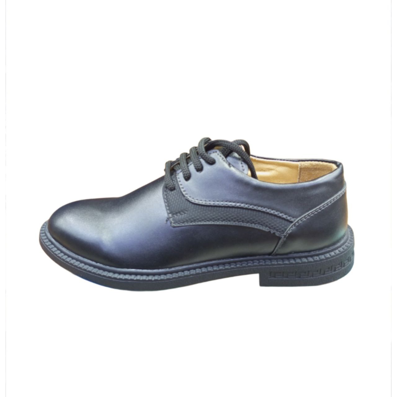 Classic Black Leather Oxford Shoe