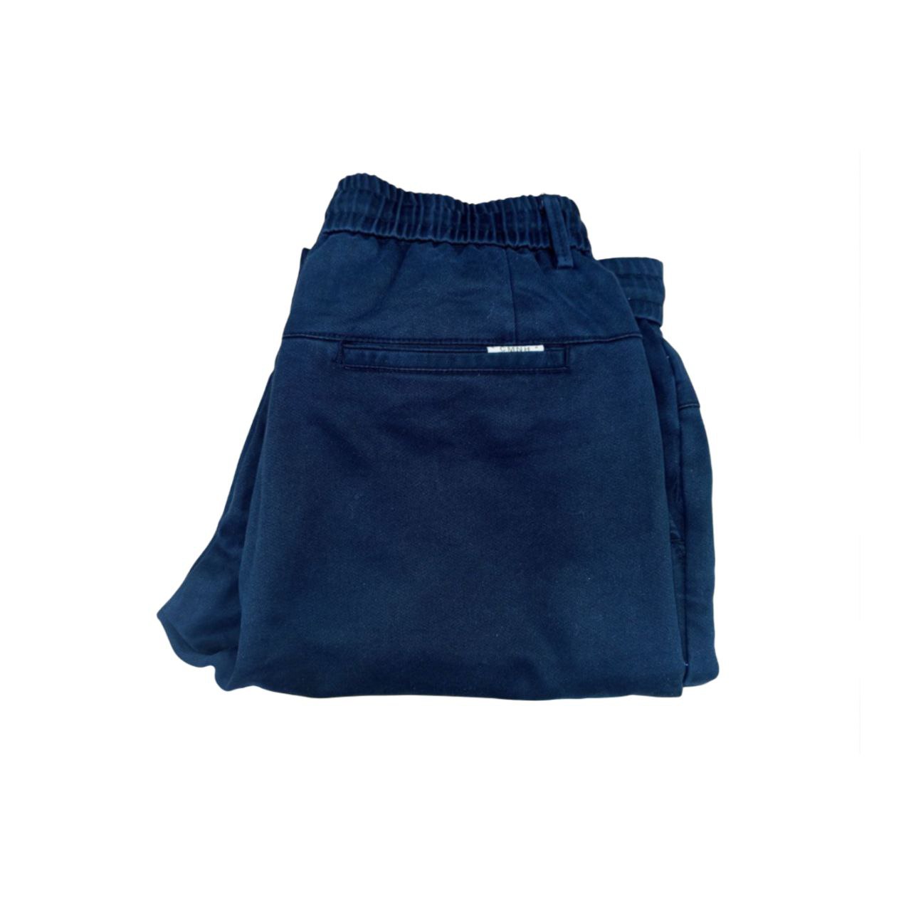 Men's Navy Blue Casual Pants