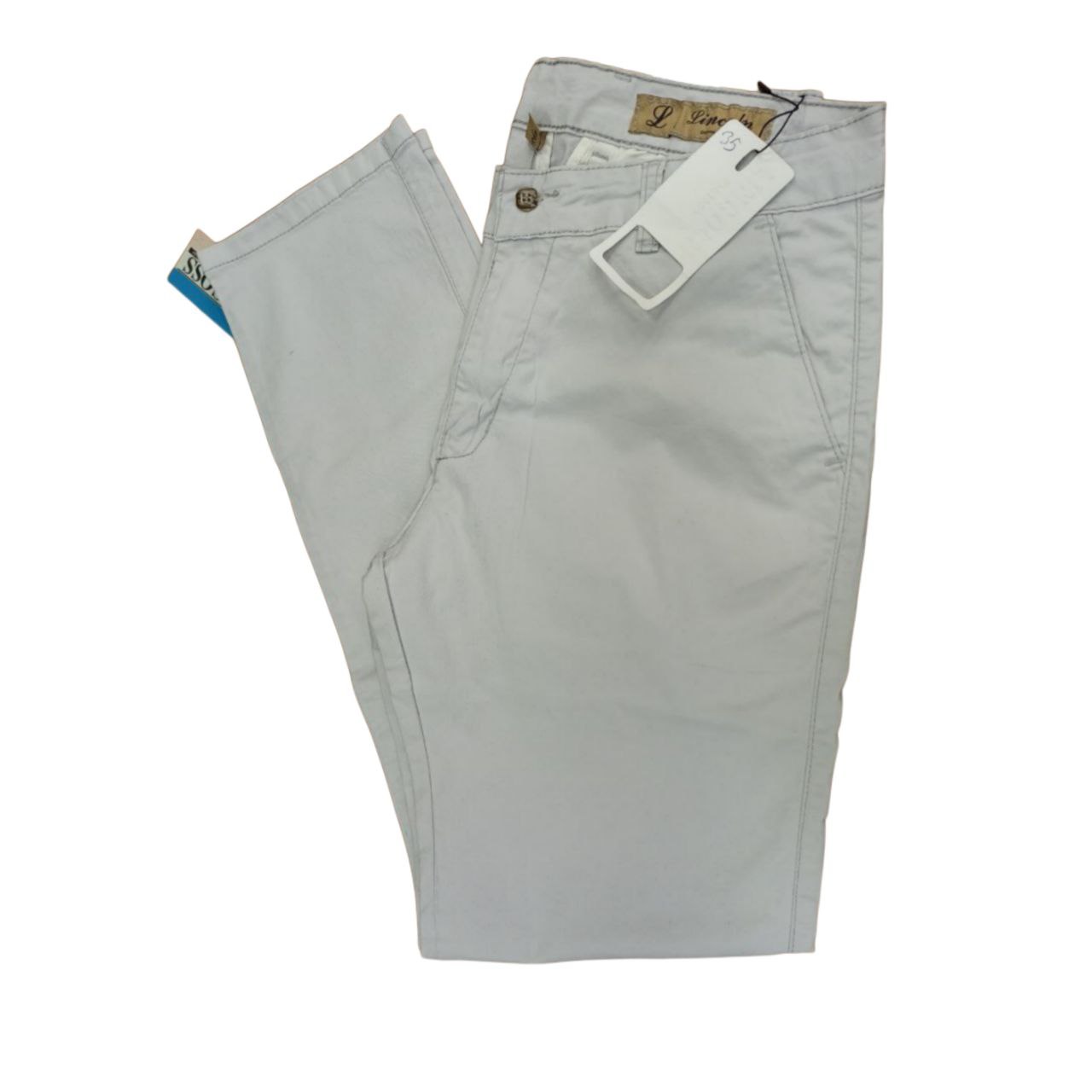Light Grey Casual Pants