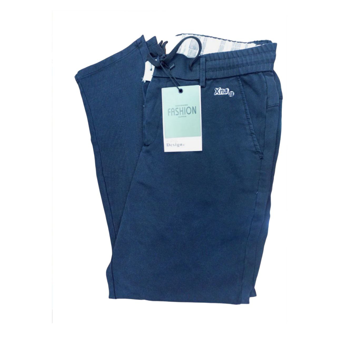 Men's Navy Blue Casual Pants