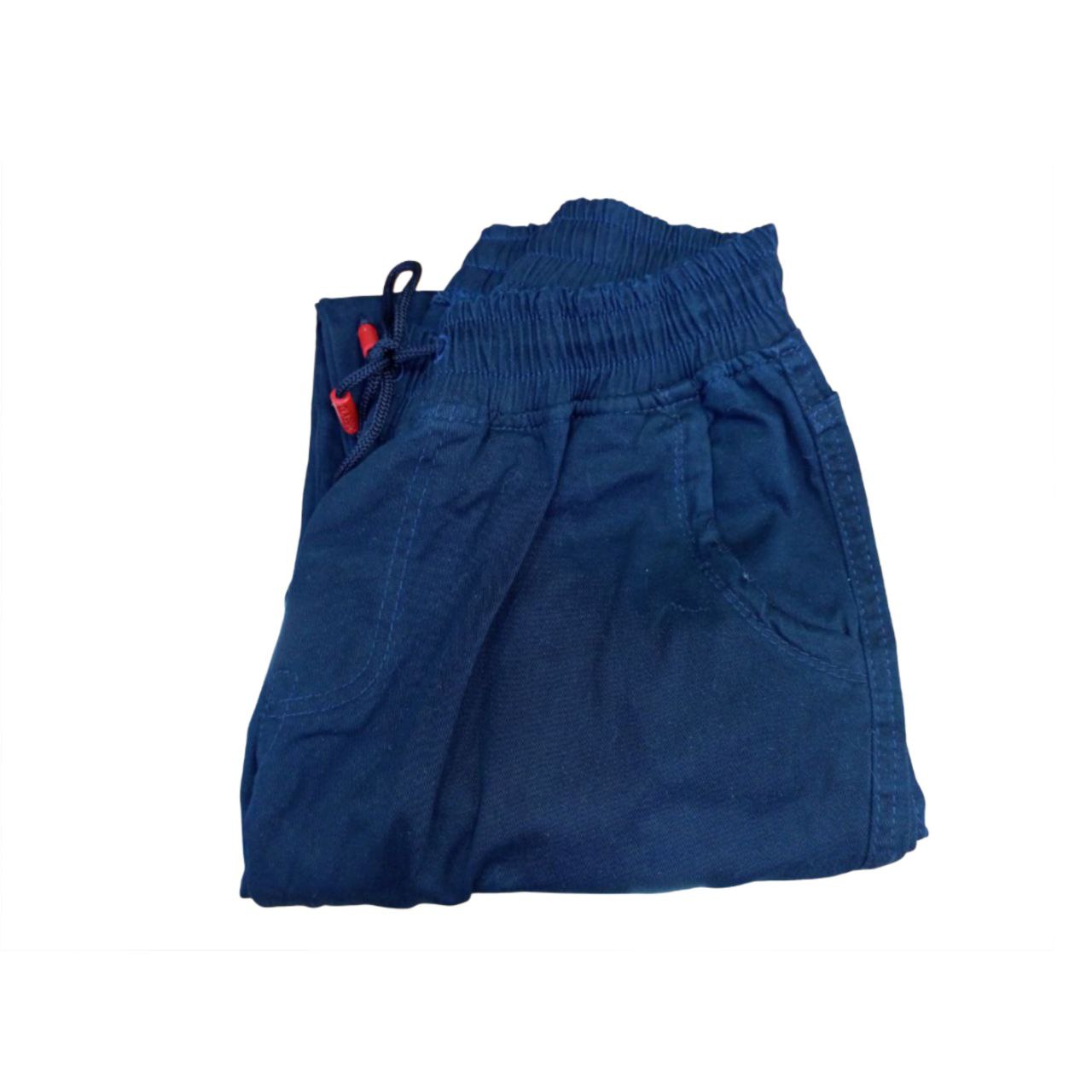 Blue Cargo Jogger Pants