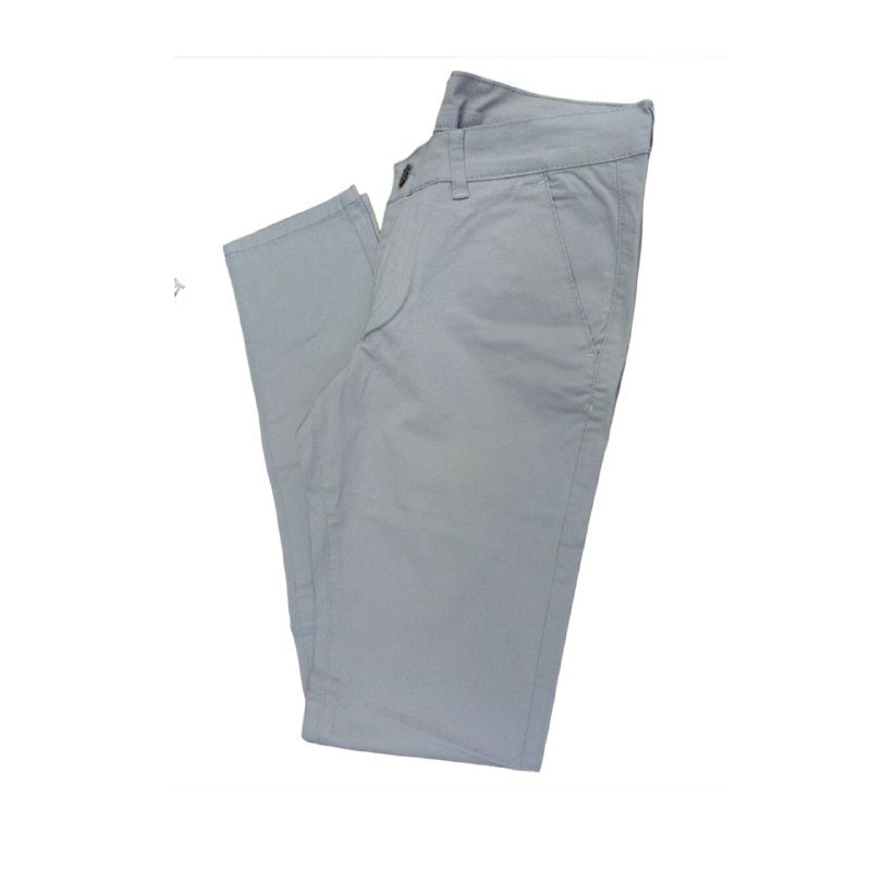 Men's Light Grey Casual Pants