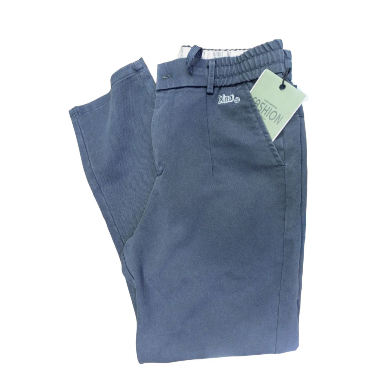 Men's Navy Blue Casual Pants