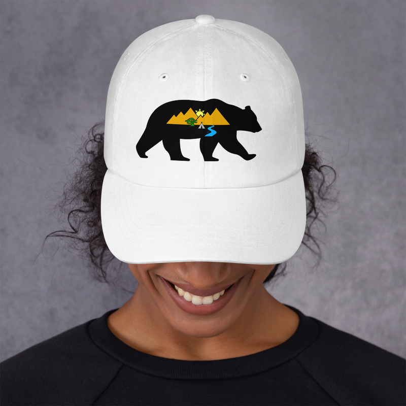 Baseball Hat: Nature Bear