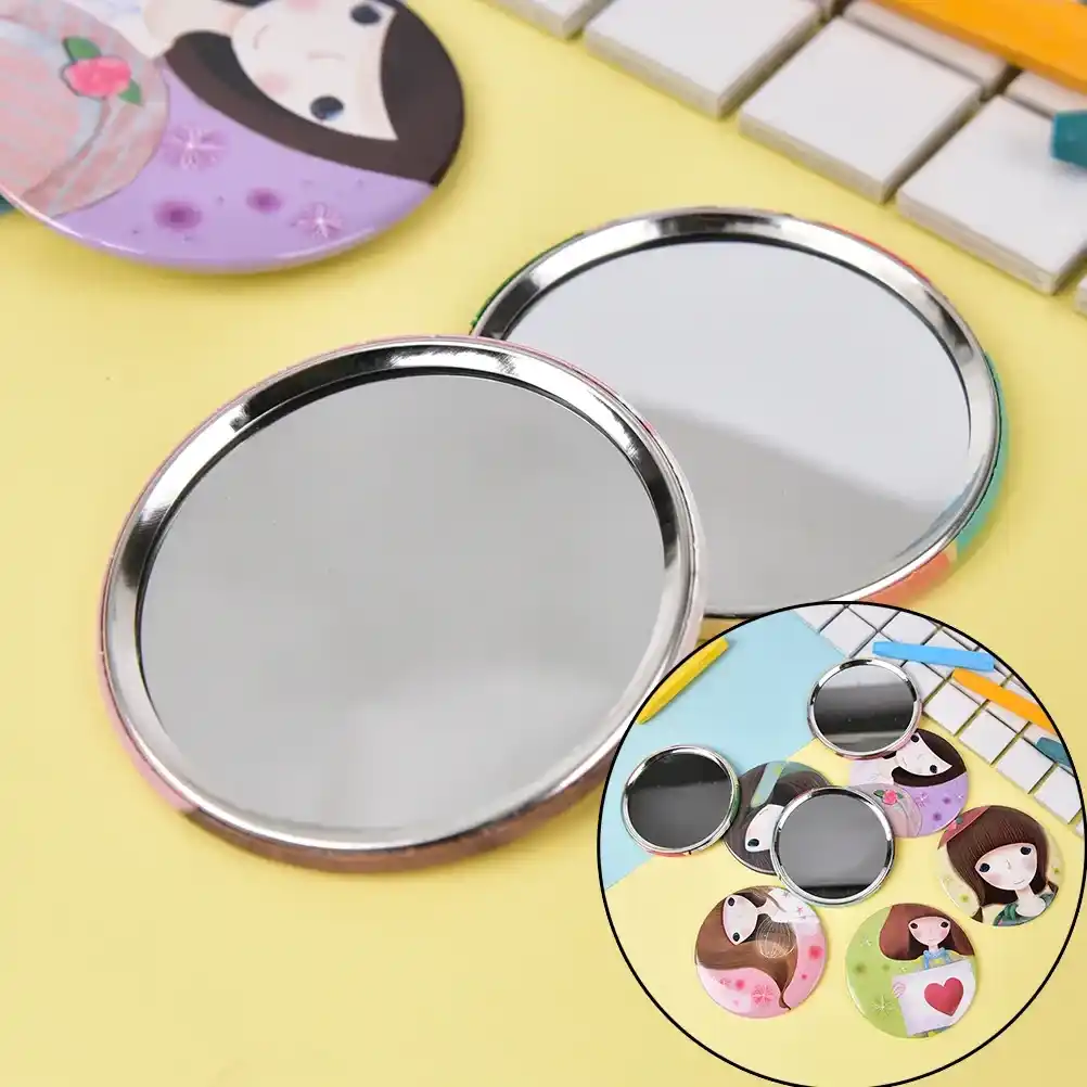 Chapas con espejo personalizadas (100 Uds.)
