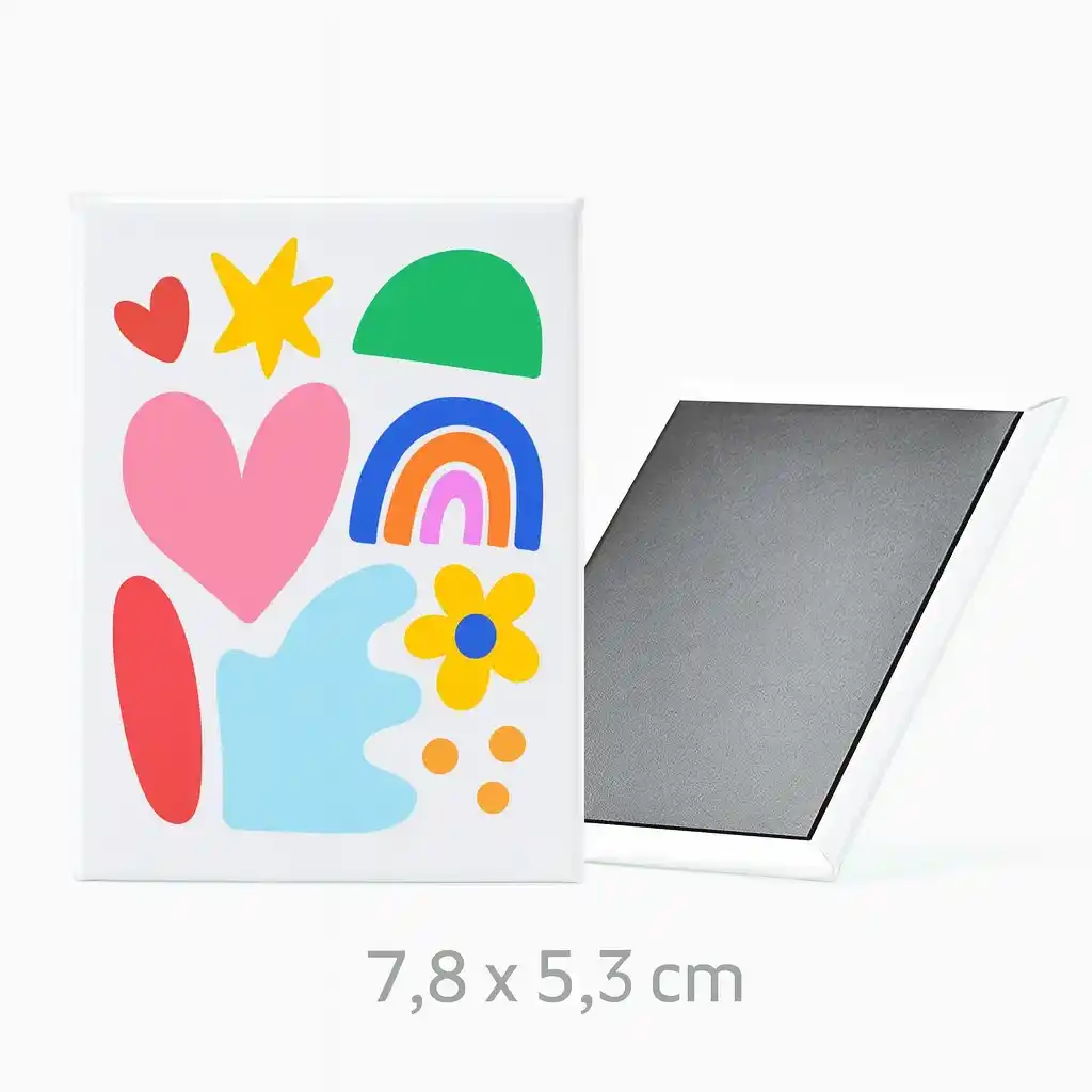 Imanes de nevera personalizados (100 Uds.)