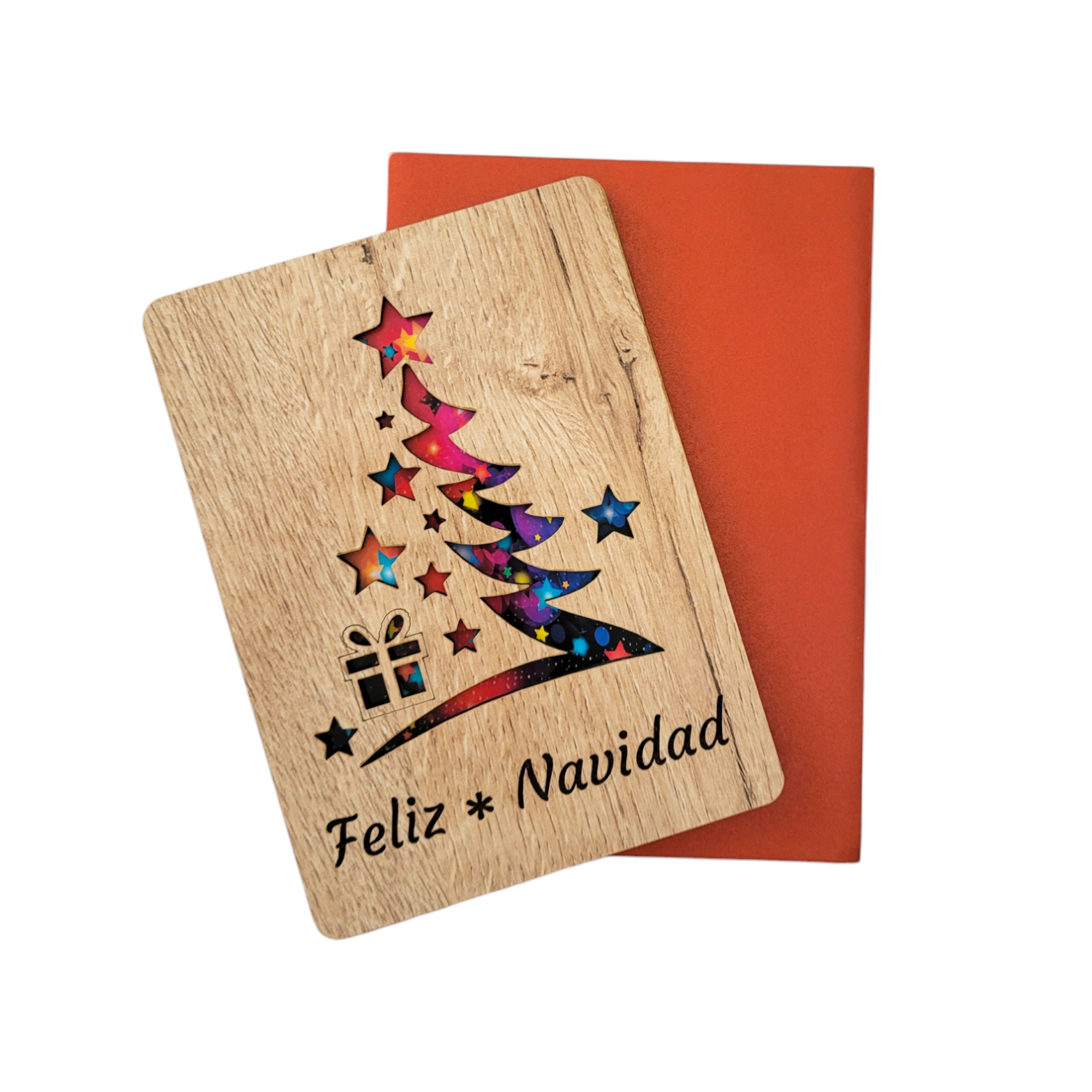 Tarjeta de felicitación navideña