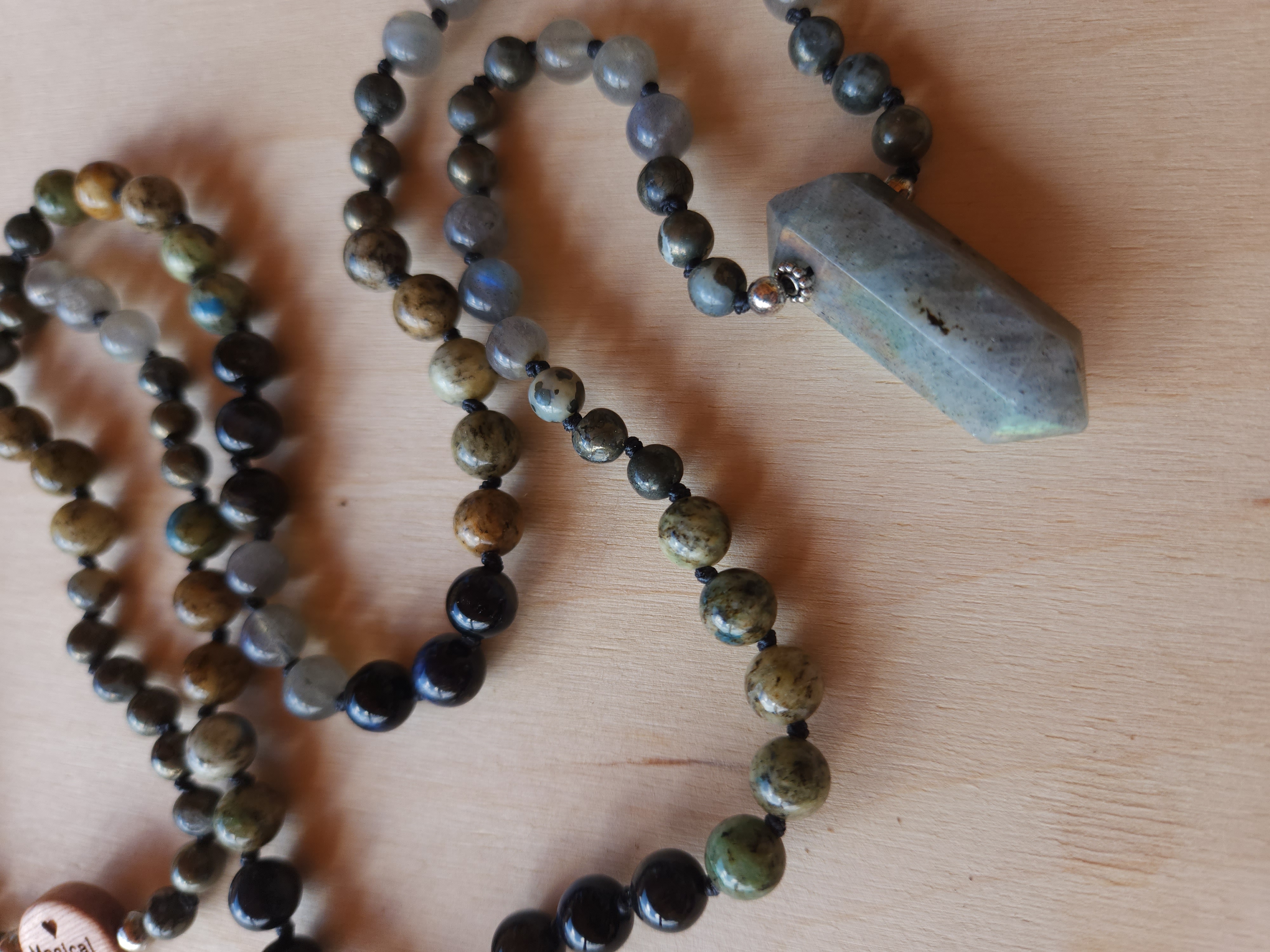 Shadow Walker Magical Mala – 108 Beads for Grounding, Intuition & Inner Strength