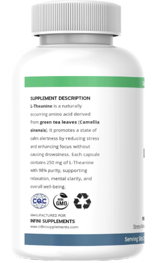 L-Theanine – Relaxation, Focus & Longevity Support
