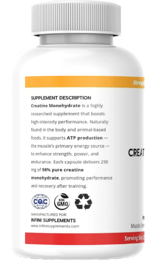 Creatine Monohydrate – Strength, Power & Recovery