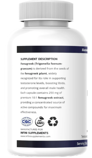 Fenugreek Extract – Testosterone & Male Vitality Support