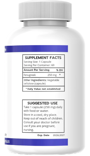 Fenugreek Extract – Testosterone & Male Vitality Support