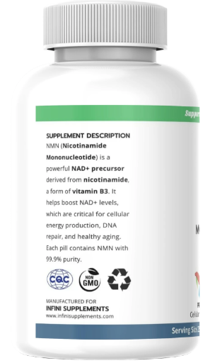 NMN (Nicotinamide Mononucleotide) - Pure Cellular Support