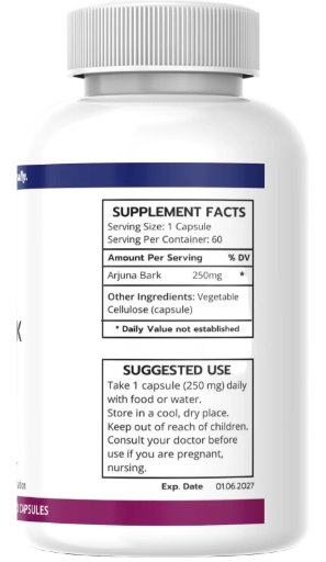 Arjuna Bark – Heart Health & Cardiac Strength