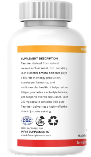 Taurine – Muscle Function & Recovery Support