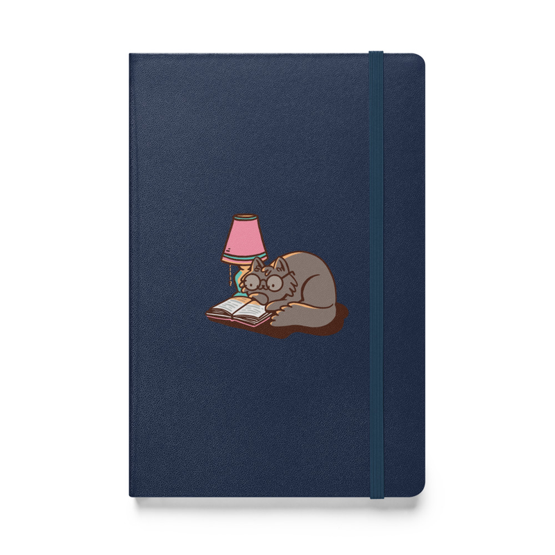 Cat Reading Notebook