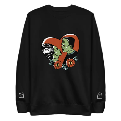 Monster Romance Graphic Sweatshirt