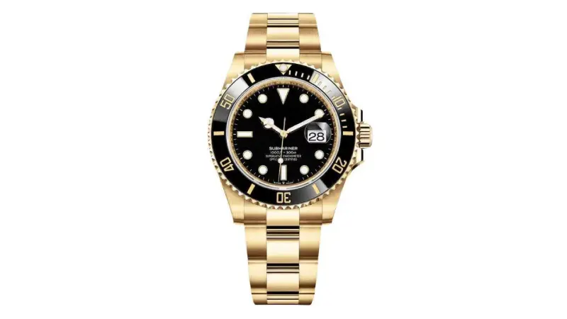 Reloj de Cuarzo 40mm Estilo Submariner - Acero Inoxidable 1:1 con Bisel Cerámico y Resistencia al Agua