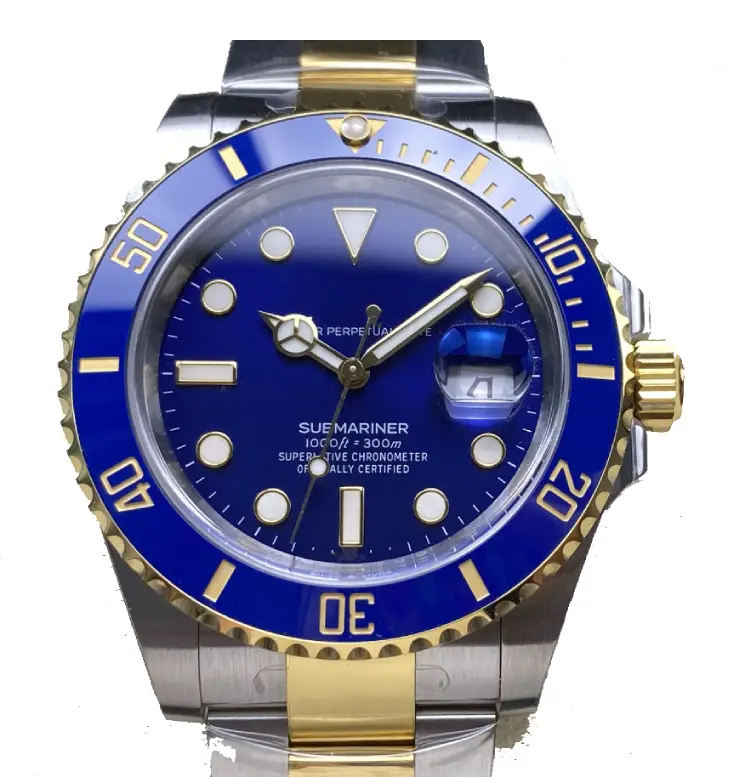 Reloj Automático 40mm – Estilo Submariner con Bisel Cerámico y Resistencia al Agua