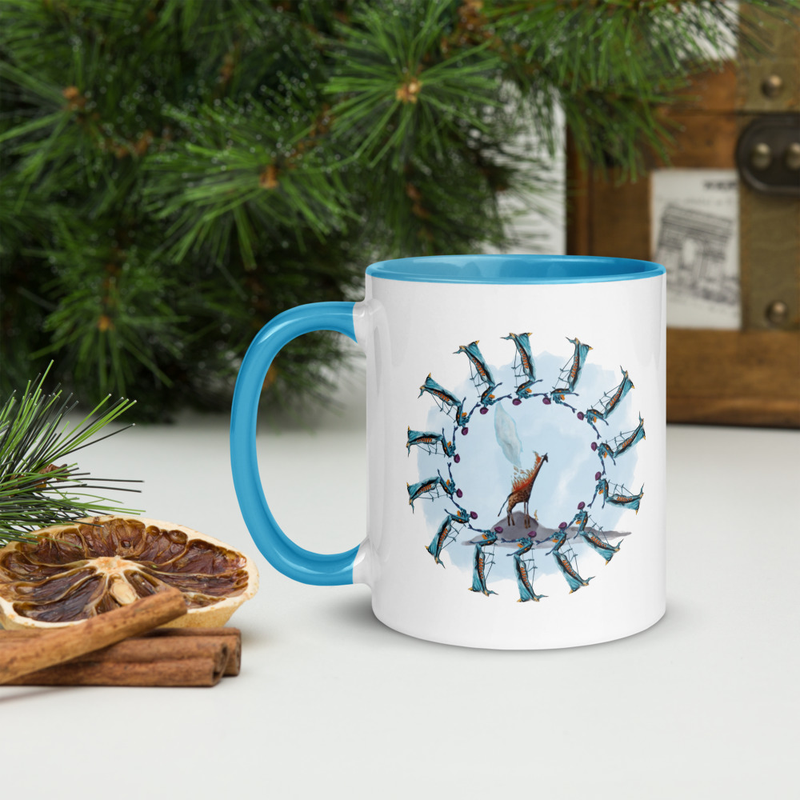 Dali Burning Giraffe Mug