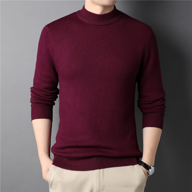 Men’s Beige Cashmere Sweater