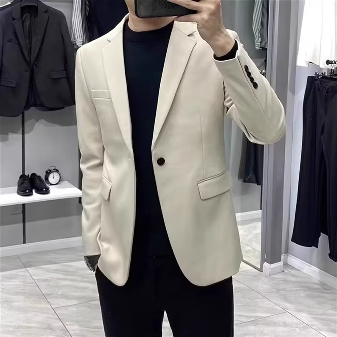 Men's Grey Suit Jacket